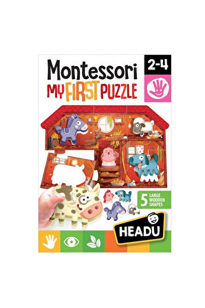 Montessori Ilk Çiftlik Bulmacam (fırst Puzzle The Farm )