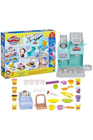 Play-doh Super Colorful Cafe Playset Oyuncak Play Doh Süper Renkli Cafe Oyun Seti Play Doh Hamur