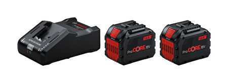 GRA 18V2-46 Akülü Çim Kesme PROCORE 2x12.0ah + GAL 18v-160
