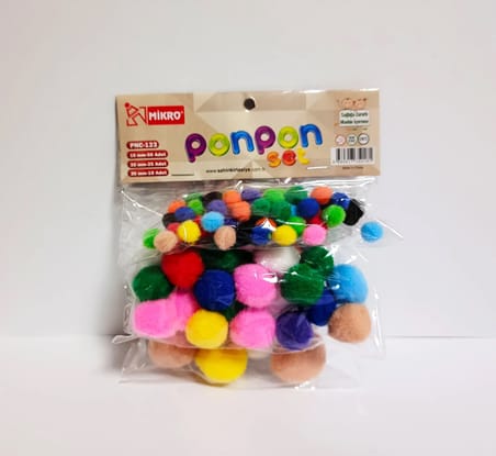 Ponpon 3lü Set