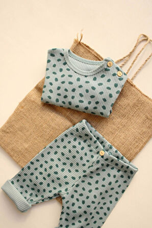 Watercolor Bebek Alt Üst Takım