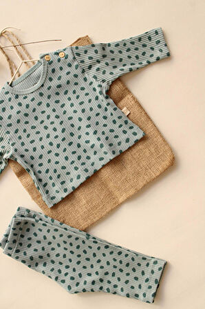 Watercolor Bebek Alt Üst Takım