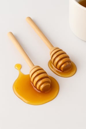 Ahşap Bal Kaşığı Seti 2’li 16,5 cm