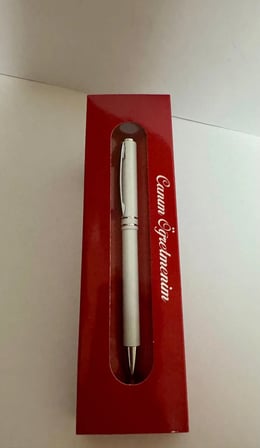 Tükenmez Kalem Canım Öğretmenim Beyaz Renk