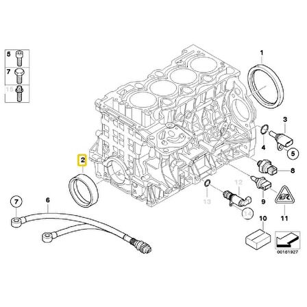 BMW KRANK KEÇESİ OEM NO 11117511395 VE 11117547842