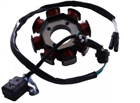 Motospartan Statör 8 Sargı 3 Kablo Mondıal 125 Agk 100 Sfs Sport Cg 125
