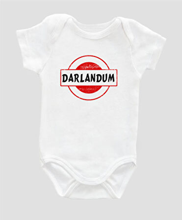 Organik %100 Pamuk Darlandum Bebek Body ZBN082