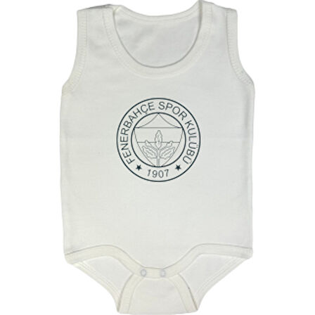 Organik %100 Pamuk Sarı Lacivert Bebek Askılı Zıbın Body ZBN101