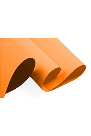 Turuncu Fon Kartonu 10 Adet (50X70) - (120 gram )
