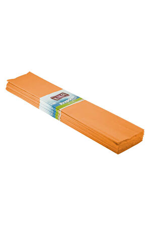 Turuncu Krapon Kağıdı 50x200 cm 10'lu Paket