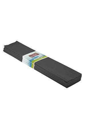 Siyah Krapon Kağıdı 50x200 cm 10'lu Paket