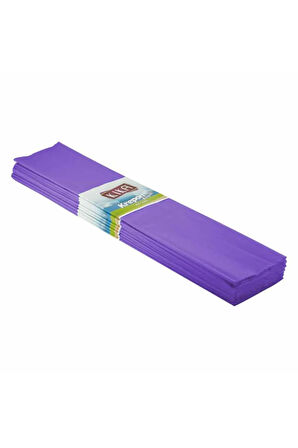 Mor Krapon Kağıdı 50x200 cm 10'lu Paket