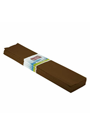 Kahverengi Krapon Kağıdı 50x200 cm 10'lu Paket