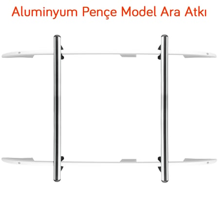 NYF Pençe Ara Atkı (Üstten Sıkma) 109 cm Gri (120cm)