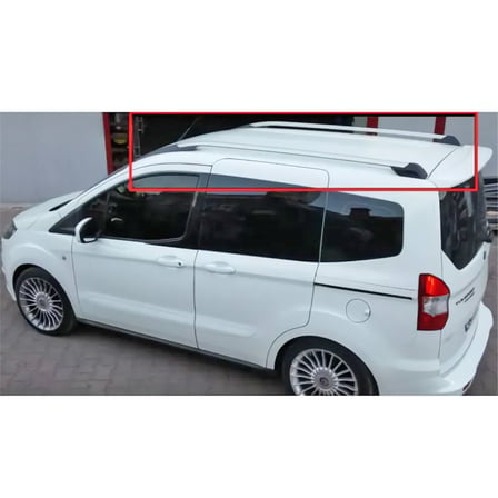 Turtle Ford Courier 2014-2023 Gri Tavan Çıtası Hawk 001