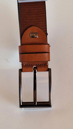 DARKWOOD ERKEK SPOR KEMER-HAKİKİ DERİ-TABA RENK-115 CM.