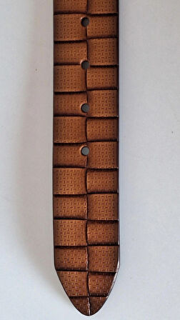 DARKWOOD ERKEK SPOR KEMER-HAKİKİ DERİ-TABA RENK-115 CM.