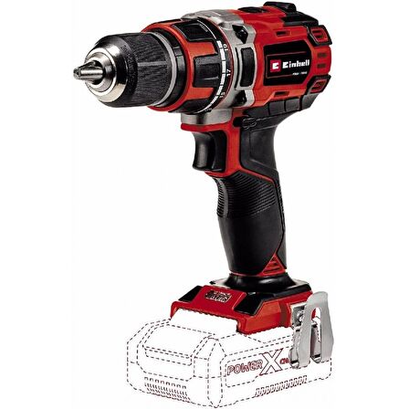 Einhell TE-TK 18 18 Volt Kırmızı Devir Ayarlı Matkap Seti