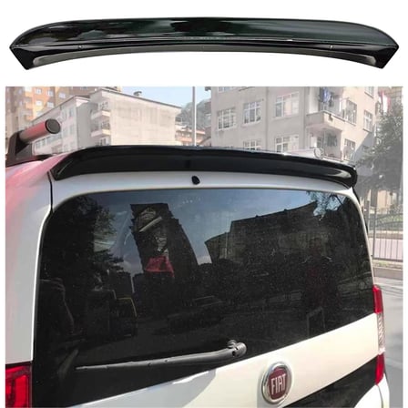 NYF WY-5 Fiat Fiorino 2008+ /Bipper/Nemo (Tek Kapı) Spoiler ABS Black