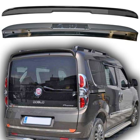 NYF WY-9 Fiat Doblo 2 2010-2022 /Combo 10-18 (Tek Kapı) Spoiler ABS Black