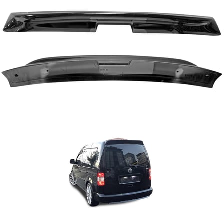 NYF WY-8 Volkswagen Caddy 2003-2015 Spoiler ABS Black