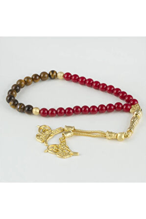 Kaplangözü  Akik Doğaltaş Tesbih 8 mm