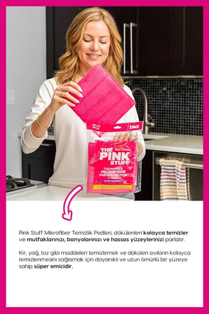 Mucizevi Mikrofiber Ped Koleksiyonu Süper Emici Kiri Yağı ve Tozu Temizler Avantajlı Set 3x3 Adet