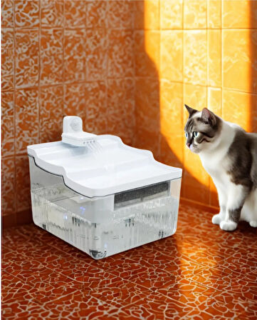 Sensörlü Kedi Su Pınarı