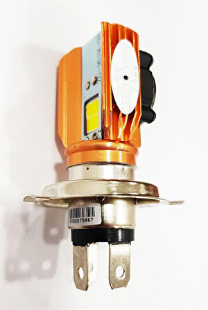 Motospartan Far Ampulü Led H4 M11m (uzun Kısa) Honda Dıo 2021 Actıva 125s Spacy Alpha Pulsar Ns200 D