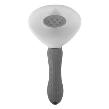 Karamel Pet Kendini Temizleyen Tuşlu Kedi Köpek Tarağı Gri 10 x 20 cm - 11123-GR