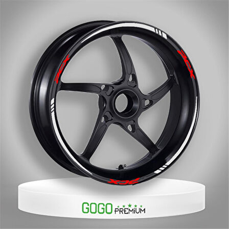 Gogo Jant Şeridi Parçalı Beyaz Honda Pcx 125 150 2010-2021
