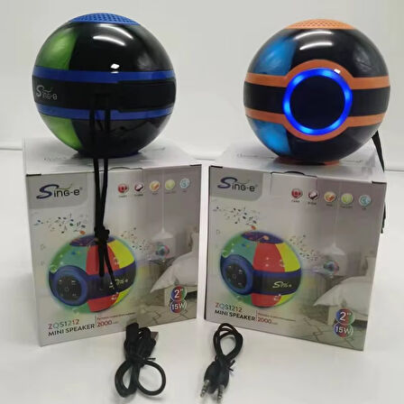 ZQS1212 LED MİNİ SPEAKER BLUETOOTH HOPARLÖR