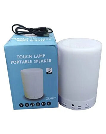 CL671 TOUCH LAMP PORTABLE SPEAKER BLUETOOTH HOPARLÖR
