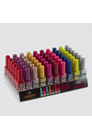 Gabrini Brilliant Flat Brush Oje (Simli Oje)