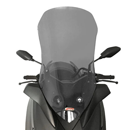 Gp Kompozit Siperlik Tur Camı Füme 65 Cm Yamaha X-max 250 300 400 2018-2023