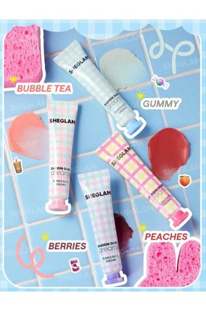Bubble Kiss Renkli Nemlendirici Lip Balm - Islak Bitişli Gloss Etkili