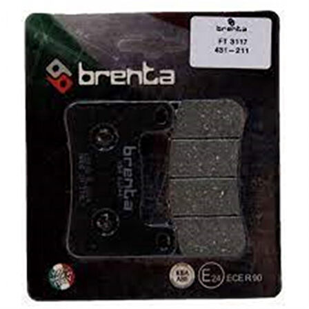 Brenta Organik Fren Balata Ft 3117 Ön Kawasakı Z 1000 Zx-10r Suzukı Gsx-r 600 750 1000 1300 Hayabusa