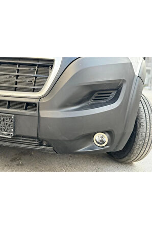 Fiat Ducato Krom Sis Çerçevesi 2 Parça 2014> Paslanmaz Çelik