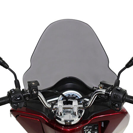 Gp Kompozit Siperlik Tur Camı Füme Honda Pcx 125-150 2014-2017 65cm