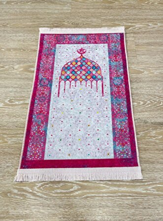 Çocuk Seccadesi Pembe 50x80 Ebat