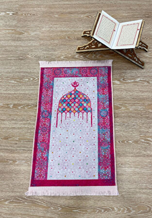 Çocuk Seccadesi Pembe 50x80 Ebat
