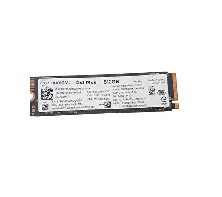 SOLIDIGM SSDPFKNU512GZ 512GB 2280 M.2 NVME SSD(KUTUSUZ)