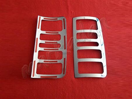 Markadan Ford Connect Krom Stop Çerçevesi 2002-2009 2 Parça Paslanmaz Çelik