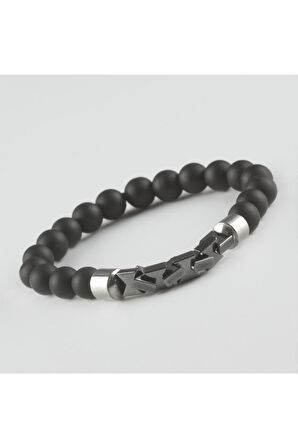 Hematit - Mat Onix Doğaltaş Bileklik