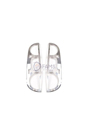 Fiat Doblo Krom Stop Çerçeve 2 Parça 2006-2010 Paslanmaz Çelik
