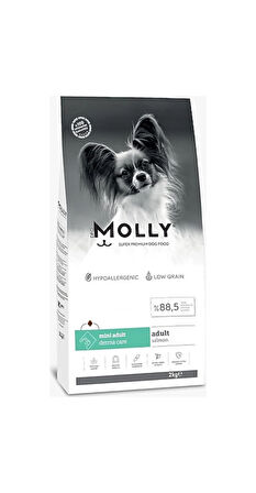 Molly Somonlu Mini Irk Yetişkin Köpek Maması 2 kg