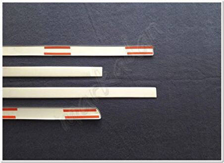 Markadan Ford Focus Krom Yan Kapı Çıtası 2005-2008 4 Parça Paslanmaz Çelik