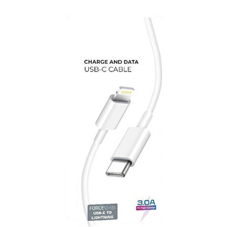 NewOrg Kalitesi iPhone 11, 12, 13, 14 ve 14 Pro Max Uyumlu 25W Şarj Başlık ve USB-C To Ligtning Mm0a3zm/a Kablo