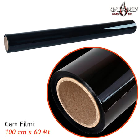 Guard GT-100 1 Ply Çizilmez 100 cm x 60 Mt %20 Black Cam Filmi