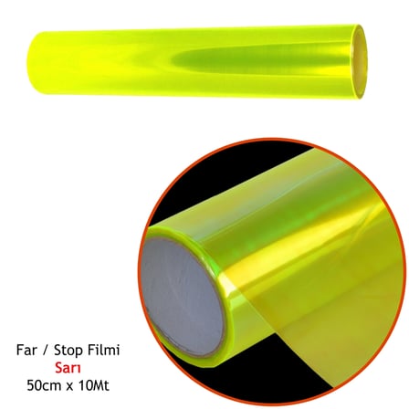 Guard Far Stop Filmi Sarı 50 cm x 10 mt